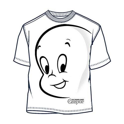 Casper the Friendly Ghost Face T-Shirt